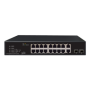 Switch 16 porturi PoE Gigabit, uplink 2xRJ45 + 2xSFP Gigabit - UNV NSW2010-18GT2GP-POE-IN UNIVIEW - 1