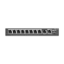 Switch 8 porturi PoE, 2 porturi GE, 1 port SFP, Gigabit, Cloud Management - Ruijie RG-ES210GS-P Ruijie Networks - 1