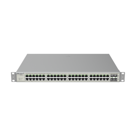 Switch 48 porturi PoE+ Gigabit, 8 porturi PoE++, 4 porturi SFP+, L3 Cloud Management - Ruijie RG-NBS5200-48GT4XS-UP Ruijie Netwo