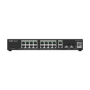 Switch 16 porturi PoE, 2 porturi GE, 2 porturi SFP, Gigabit, Cloud Management - Ruijie RG-ES220GS-P Ruijie Networks - 1