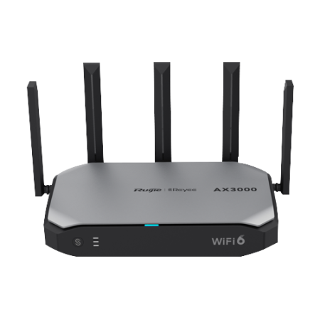 Router WiFi 6 Dual Band, 5 porturi GE, AX3000, Cloud Management - Ruijie RG-EG105GW-X Ruijie Networks - 1