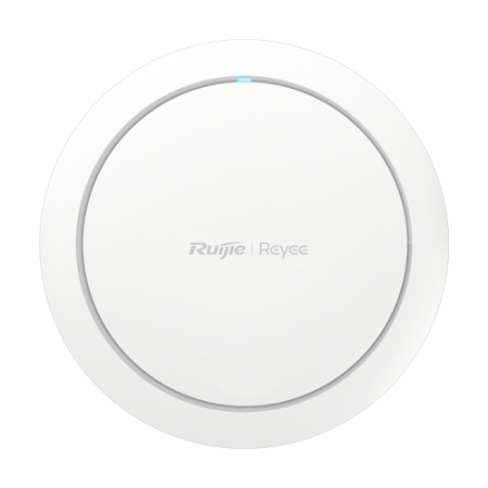 Access Point Wireless AX3000 Dual-Band, Wi-Fi 6, 1x GE, PoE IN Cloud Management - Ruijie RG-RAP2266 Ruijie Networks - 1