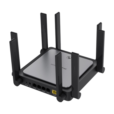 Router WiFi 6 Dual Band, 5 porturi GE, AX3200, Cloud Management - Ruijie RG-EW3200GX(PRO) Ruijie Networks - 1