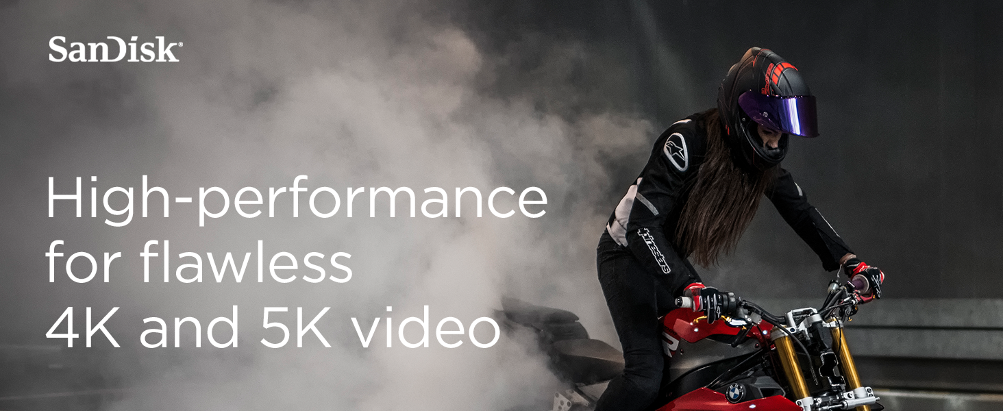 High-performance for flawless 4K and 5K video