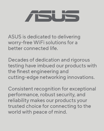 ASUS Networking Brand Story